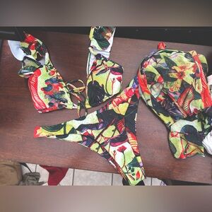 SHEIN Cheeky Bikini with Coverup